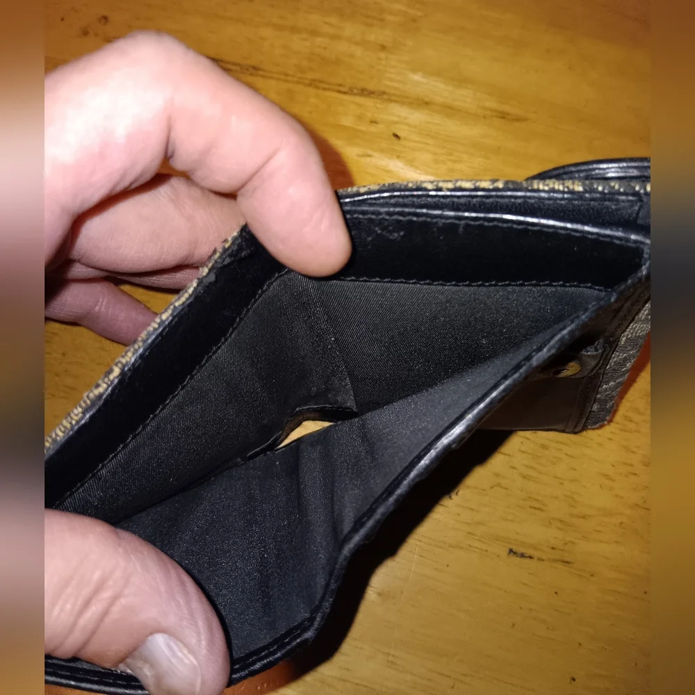 Christian Dior Small Fold Trotter Saddle Wallet